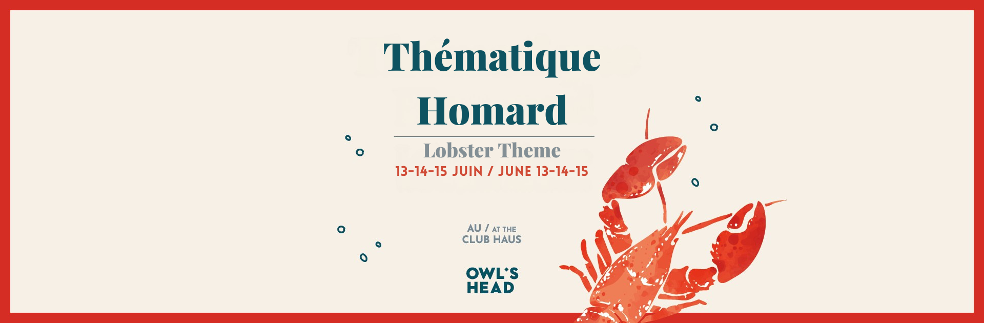 Thématique Homard